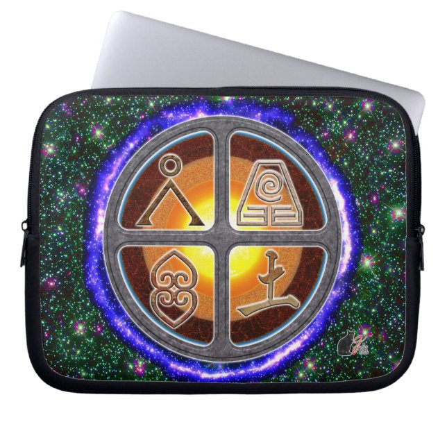 Capa Para Notebook Signos da Terra (Frente)