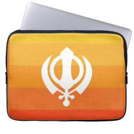 Capa Para Notebook Sikh Khanda - Bolsa de laptop