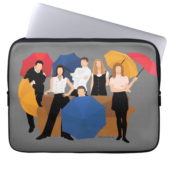 Capa Para Notebook Silhueta de Personagem FRIENDS™ (Frente)