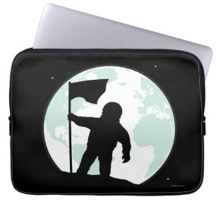 Capa Para Notebook Silhueta do astronauta