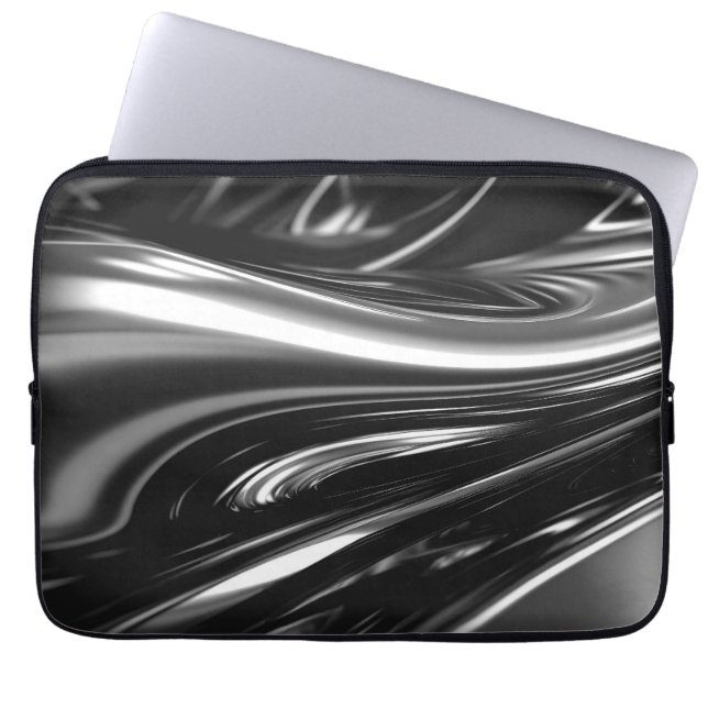 Capa Para Notebook Silver Metal Fluente (Frente)