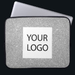 Capa Para Notebook Silver Modern Glitter - Promocional de logotipo pe<br><div class="desc">Promocional de logotipo personalizado Elegante e brilhante Capa de logotipo personalizado Elegante moderno e profissional para Laptop corporativo ou gabinete de Promocional para um presente do setor de beleza. Este caso pode ser personalizado para incluir o logotipo da sua empresa ou da sua empresa.</div>
