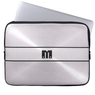 Capa Para Notebook Silver Shinless Steel Metal