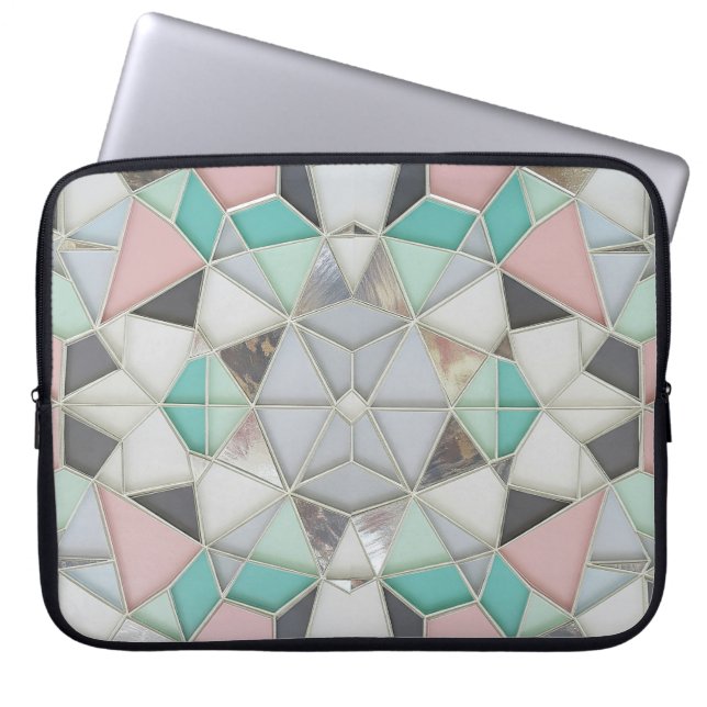 Capa Para Notebook silver with abit of pink (Frente)