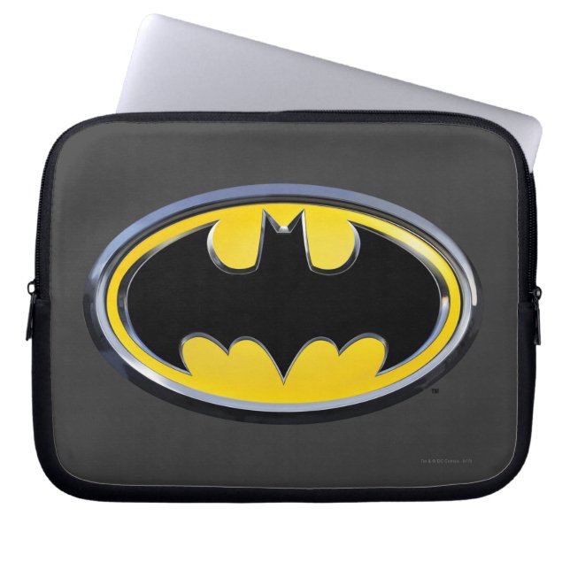 Capa Para Notebook Símbolo Batman | Logotipo clássico (Frente)