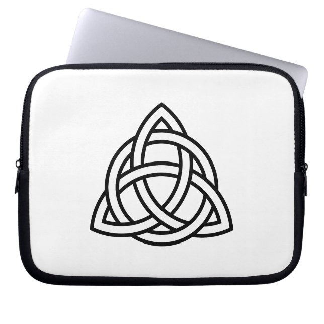 Capa Para Notebook Símbolo Celtic Trinity Knot Triquetra (Frente)