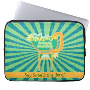 Capa Para Notebook Símbolo de Diner do Estilo de Vintage do Autor Ort