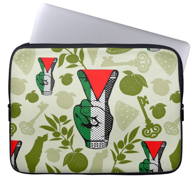 Capa Para Notebook Símbolo do Triângulo Vermelho da Resistência com S (Frente)