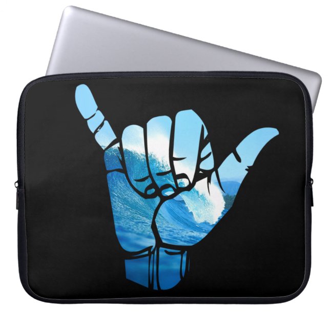 Capa Para Notebook Símbolo Shaka Wave Rip Curl (Frente)