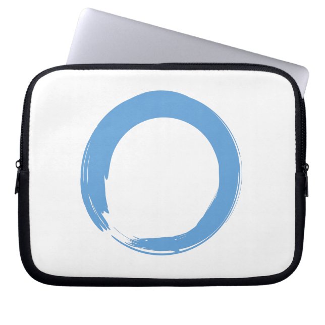 Capa Para Notebook Símbolo Sky Blue Zen (Frente)