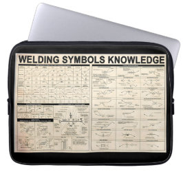 Capa Para Notebook símbolos de soldadura presentes de conhecimento pa