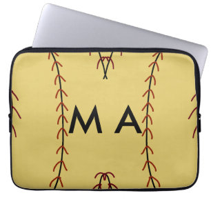 Capa Para Notebook Simples monograma adicione seu nome com letra míni