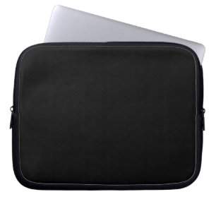 Capa Para Notebook Simplesmente Preto Cor Sólida Personalize-A