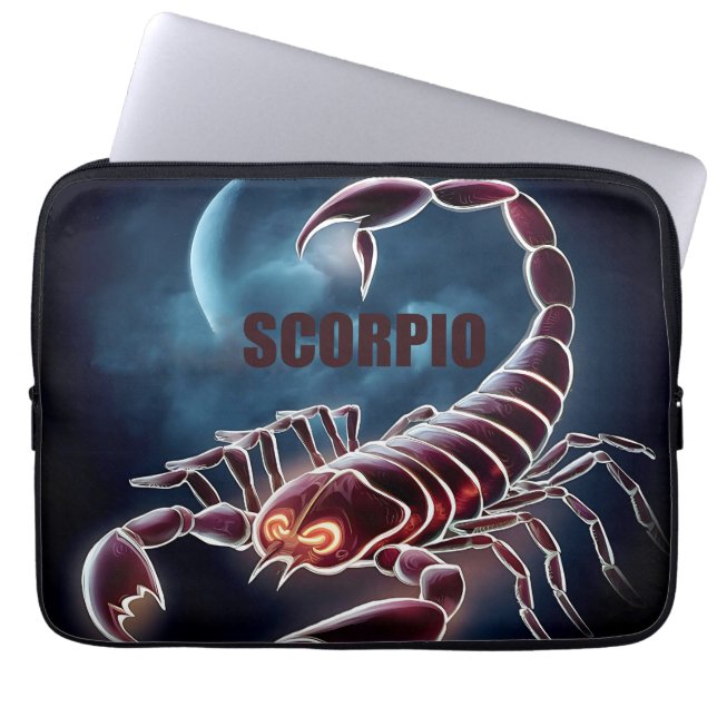 Capa Para Notebook Sinal de astrologia de Scorpio (Frente)