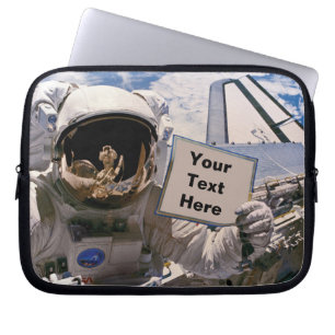 Capa Para Notebook Sinal de retenção do Astronauta NASA - Adicionar t