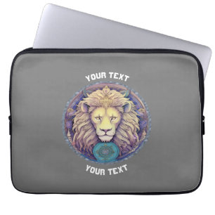 CAPA PARA NOTEBOOK SINAL PERSONALIZADO LEO ZODIAC