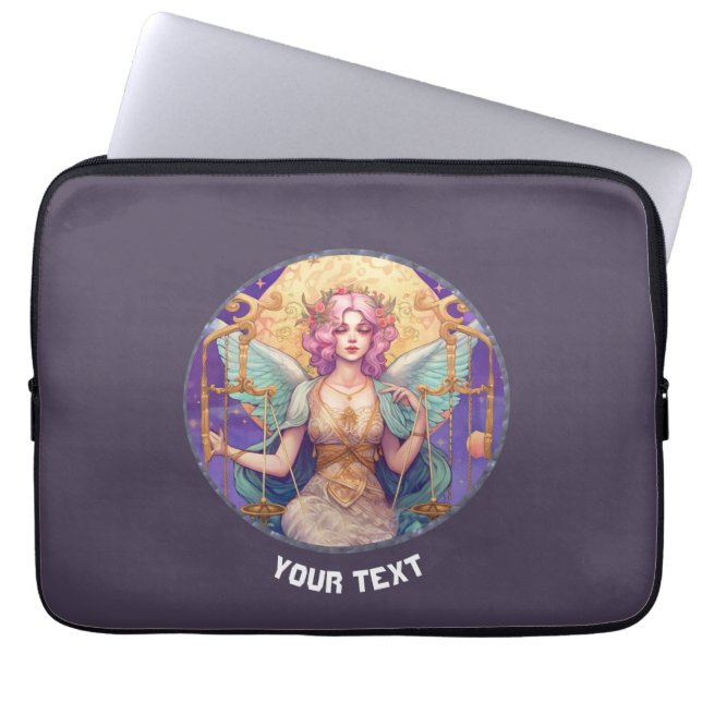CAPA PARA NOTEBOOK SINAL ZODIAC DA LIBRA PERSONALIZADA (Frente)