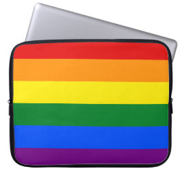 Capa Para Notebook Sinalizador arco-íris (LGBT)