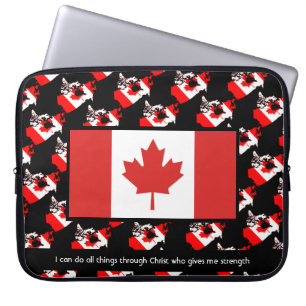 Capa Para Notebook SINALIZADOR CANADÁ Personalizado