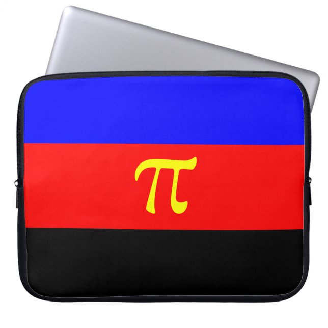 Capa Para Notebook Sinalizador do Orgulho Polimário (Frente)