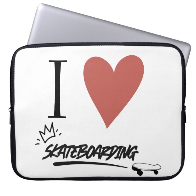 Capa Para Notebook Skateboard Modern Adoro skate Case-Mãe (Frente)