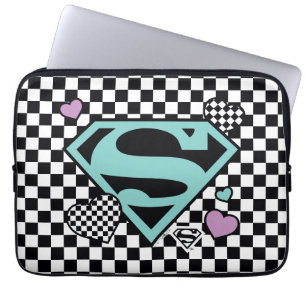 Capa Para Notebook Skater Girl Supergirl Hearts-Shield
