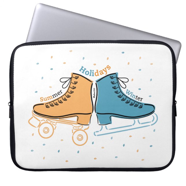 Capa Para Notebook Skates da minha vida (Frente)