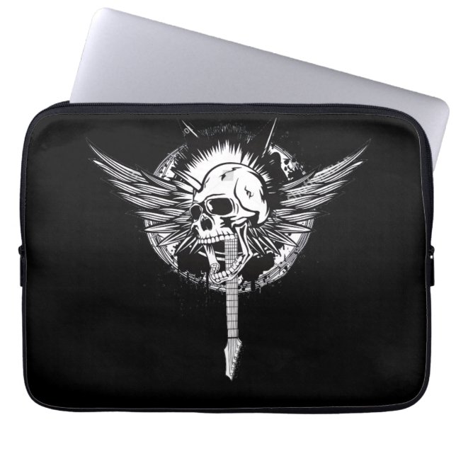 CAPA PARA NOTEBOOK SKULL ROCK (Frente)