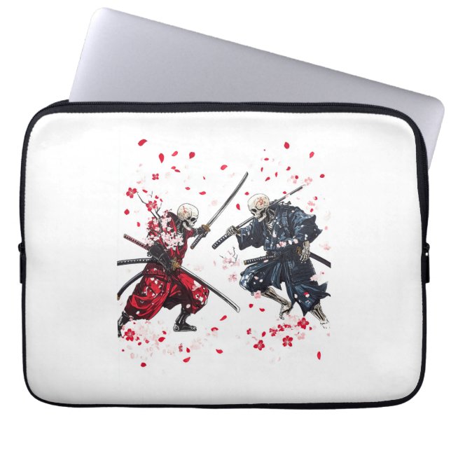 Capa Para Notebook Skull Samurai Duel (Frente)