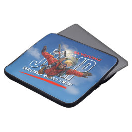 Capa Para Notebook Skydiving-Feel Freedom Above the Clouds | 15" Men