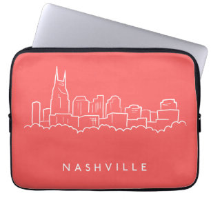 Capa Para Notebook Skyline de Nashville