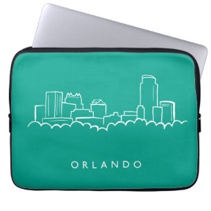 Capa Para Notebook Skyline de Orlando Florida