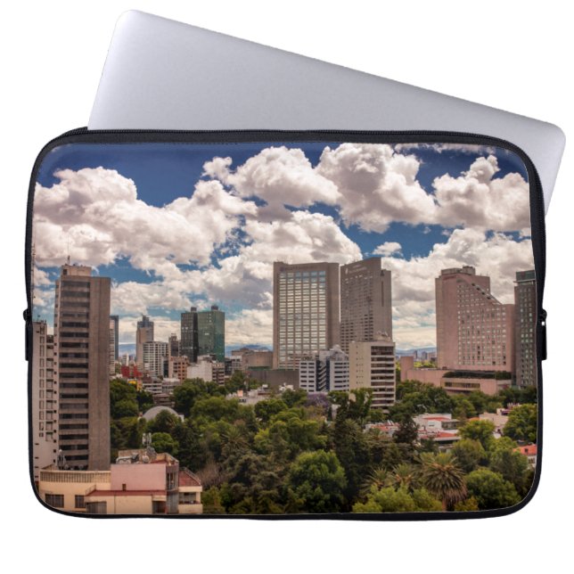 Capa Para Notebook Skyline dos hotéis em Polanco Cidade do México (Frente)