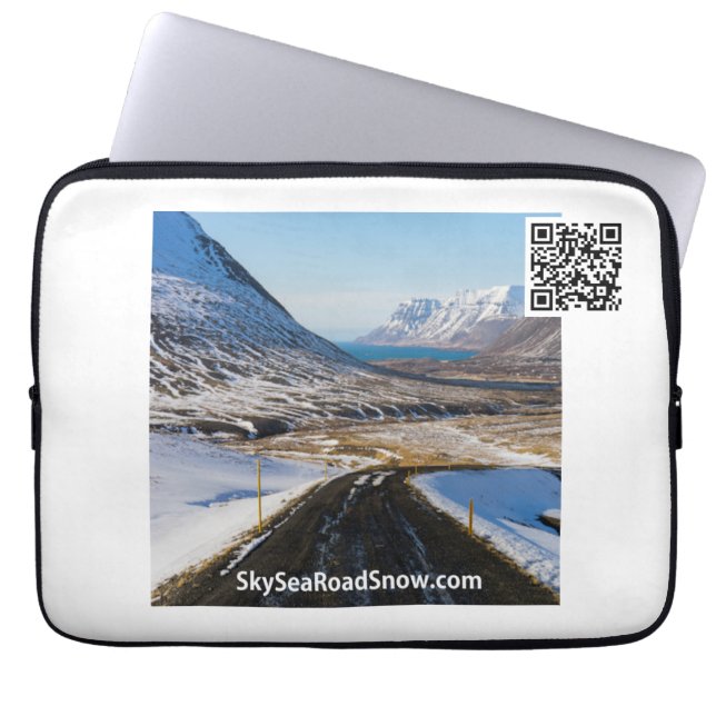 Capa Para Notebook SkySeaRoadSnow - Bolsa de laptop 13" (Frente)