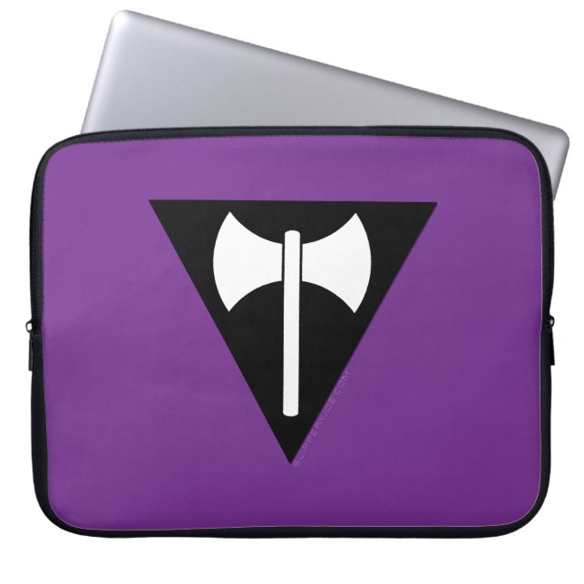 Capa Para Notebook SlipperyJoe, bandeira do orgulho lésbica poderosa  (Frente)