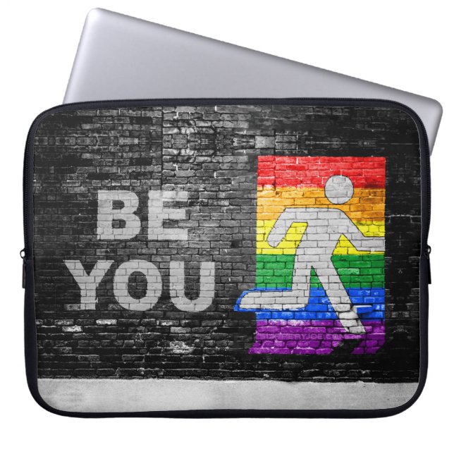 Capa Para Notebook SlipperyJoe é você orgulho gay dá LGBT (Frente)