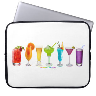 Capa Para Notebook SlipperyJoe's aplaude coquetéis alcoólicos LGBTQIA