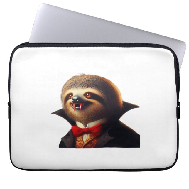 Capa Para Notebook Sloth Vampire Classic T-Shirt (Frente)