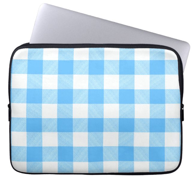 Capa Para Notebook Slow-Living Summer Sky Check (Frente)
