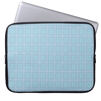 Capa Para Notebook Small blue squares.