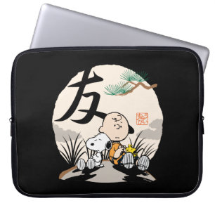 Capa Para Notebook Snoopy, Charlie Brown e Woodstock - Amigo