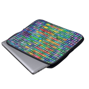 Capa Para Notebook Snowcatcher Snowflakes Eletrônicos Bag