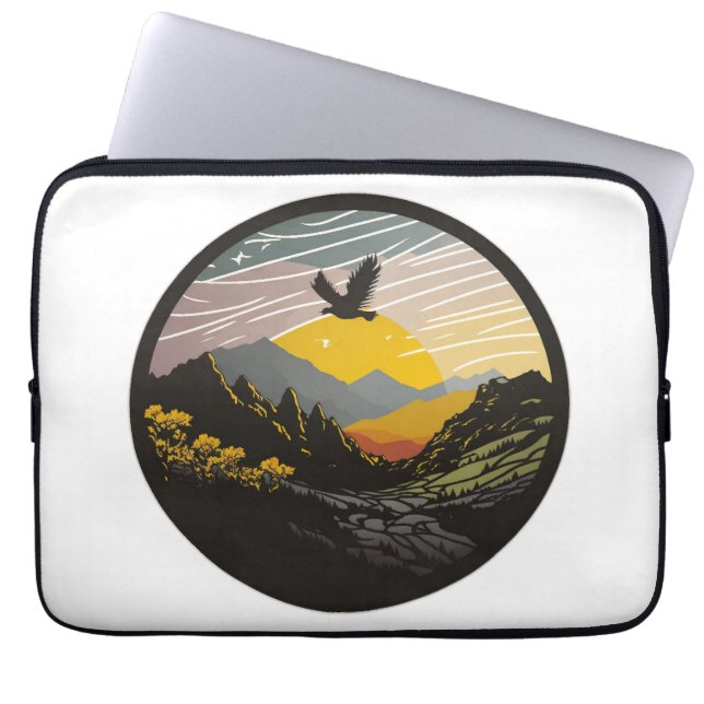 Capa Para Notebook Snowdonia (Frente)