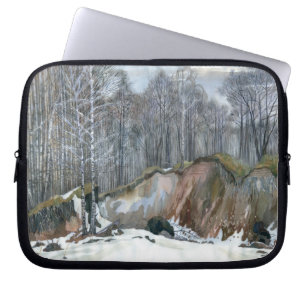 Capa Para Notebook Snowy ravine