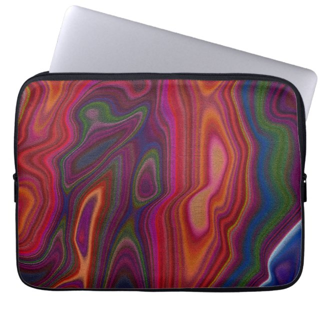 Capa Para Notebook Sobrecarga Abstrata (Frente)
