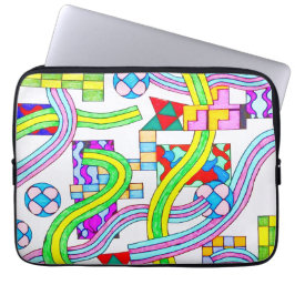 Capa Para Notebook Sobreposto com Curvas