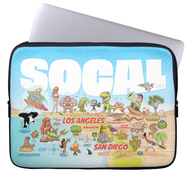 Capa Para Notebook SoCal (Frente)