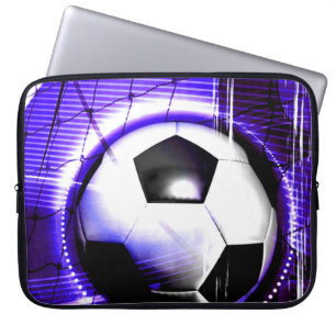 Capa Para Notebook Soccer Blue Personalize com nome ou nome do grupo