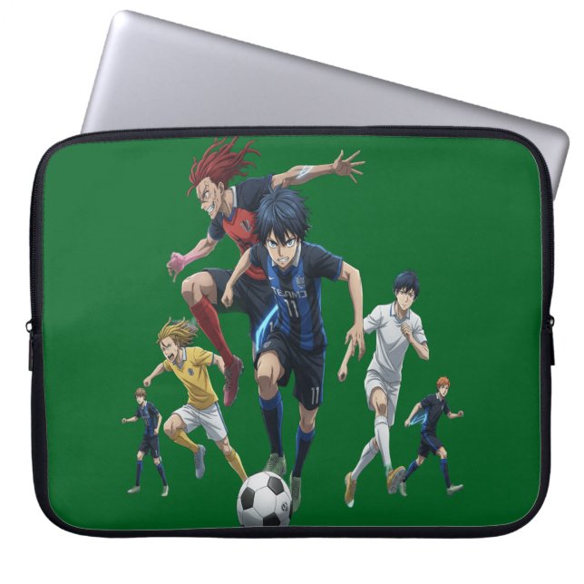 Capa Para Notebook Soccer Squad Laptop Sleeve – Cartoon Action (Frente)