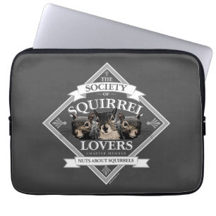 Capa Para Notebook Sociedade de Amantes de Esquilo - Laptop de esquil